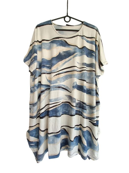 Bluzka plus size tunika duży rozmiar 50/52/54/56