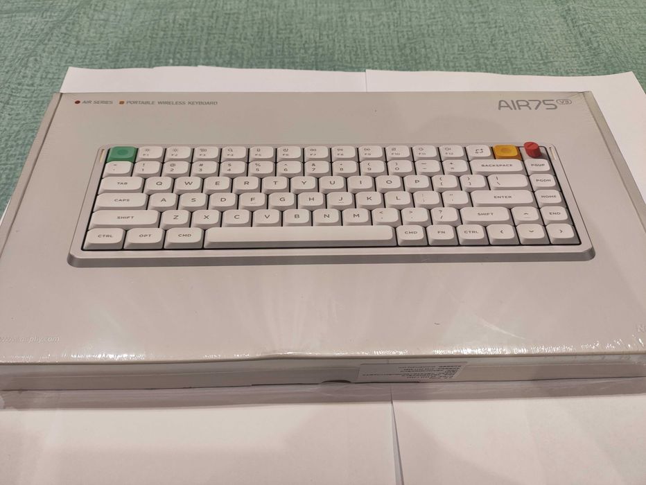 Клавіатура NuPhy Air75 V3, Blush nano switch Клавиатура