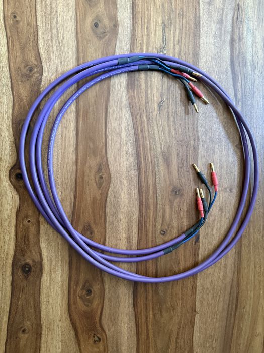 Melodika Purple Rain – kable głośnikowe OFC 2×2,5 mm², banany