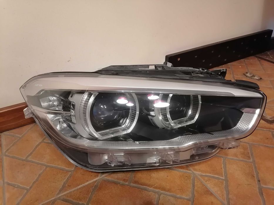 Farol Bmw serie 1 F20 f21 lci ótica óptica Led original full led