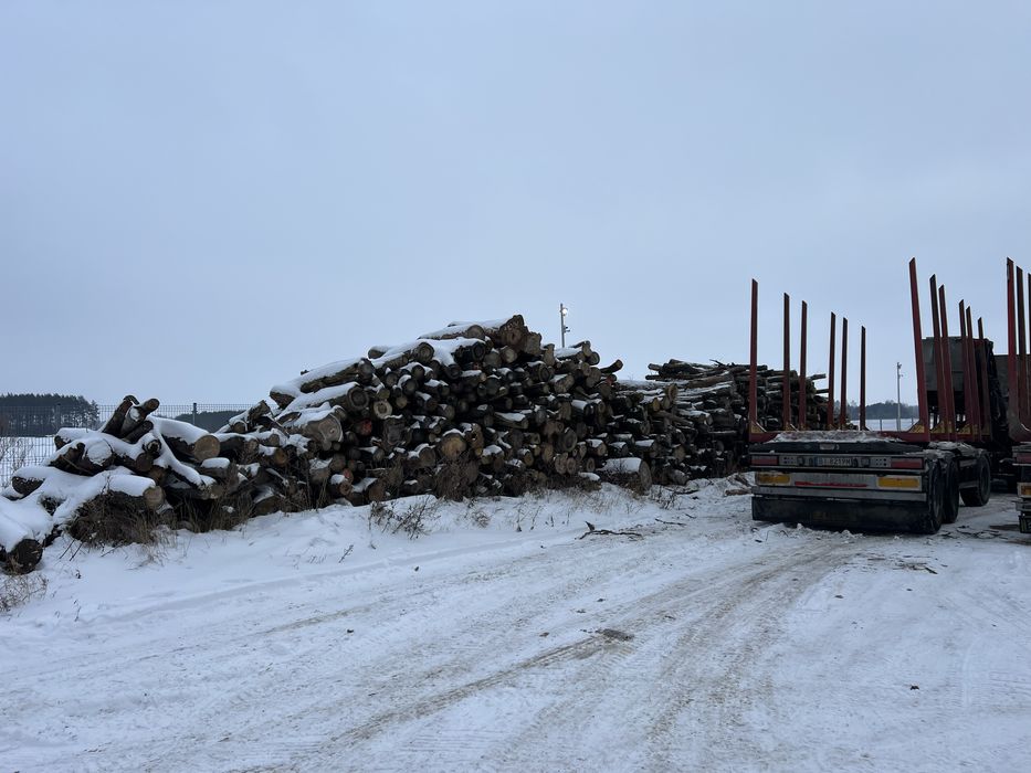 drewno opałowe w wałkach