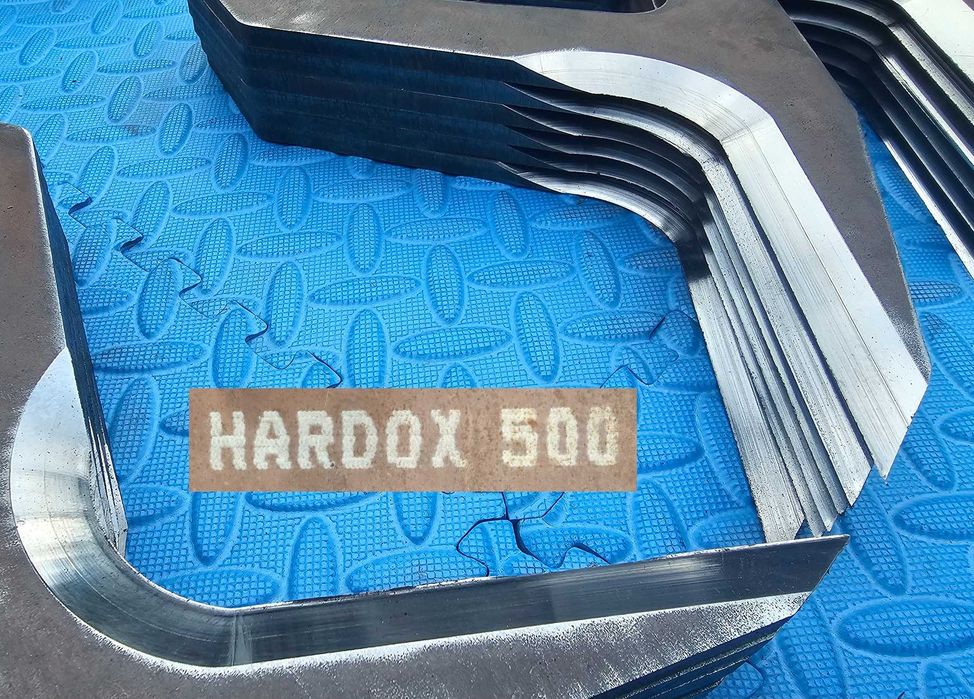 Nóż noże hakowe przystawki Krone Easy Collect w całości z Hardox500