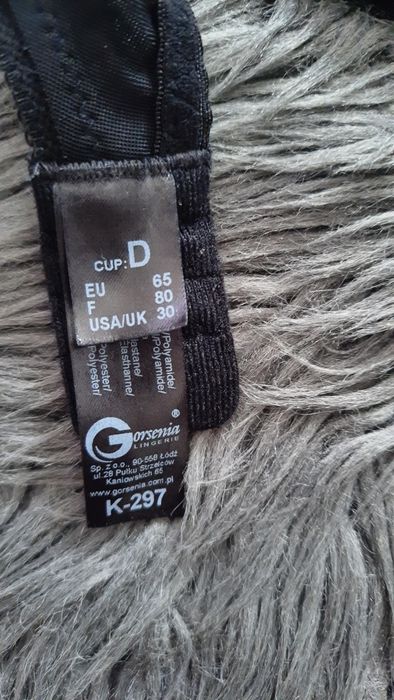 Elegancki biustonosz Gorsenia Lingerie r. 65 D
