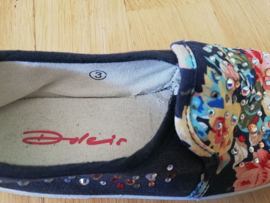 Buty tenisówki 35 USA WSUWANE Dolcis