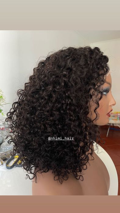 Perucas de cabelo humano( fácil uso)