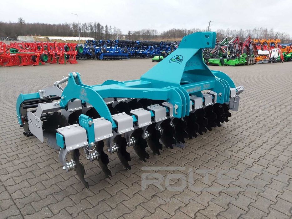 Brona Talerzowa Agregat AGRONA Powerdisc Light 2,5m 2,7m 3m 3,5m 4m