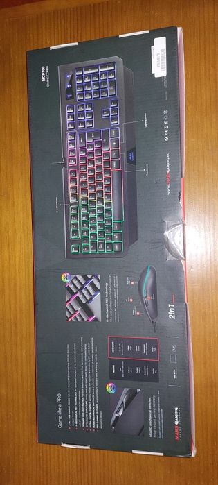 Teclado e rato Mars Gaming MCP100
