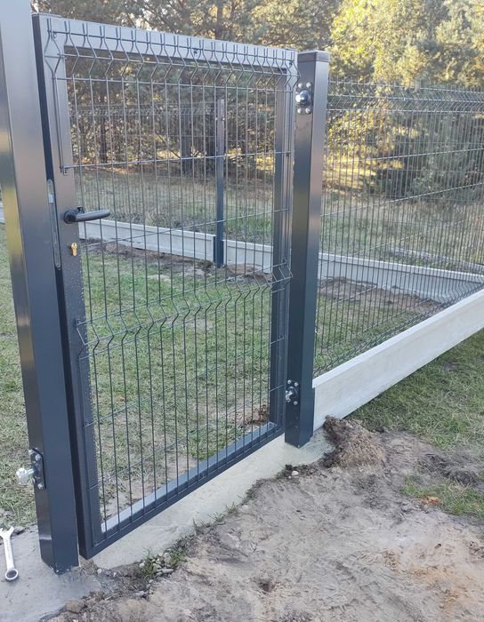 Przęsła panelowe , brama panelowa