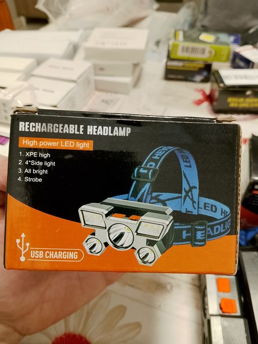 Lanternas de cabeça novas