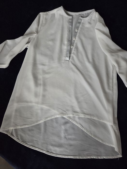Staccato biała bluzka sportowa elegancja 158-164