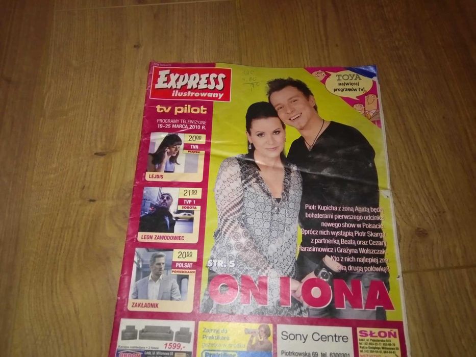 Express Ilustrowany TV pilot Programy Telewizyjne 2010 19 marca