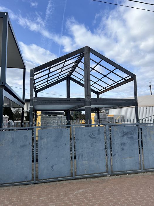 Rama kontenera ,stodoła 35m2 + piętro 35m2 mocna konstrukcja