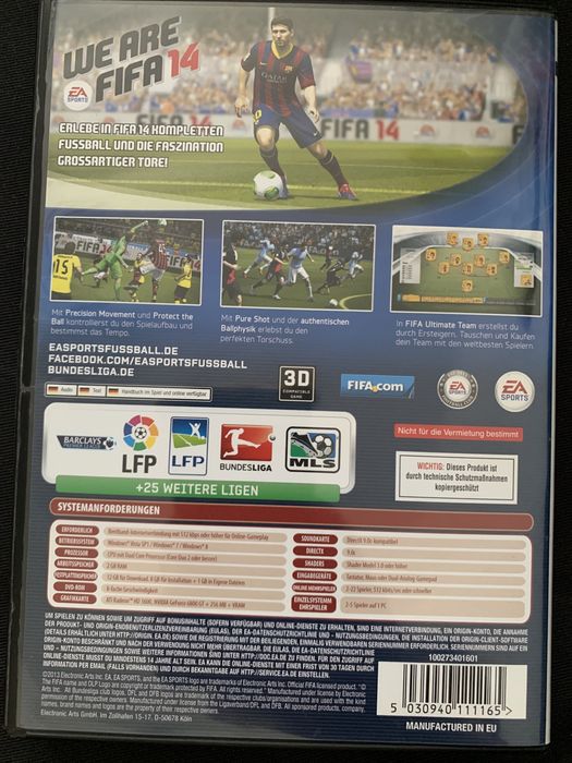 Fifa 14 pc na komputer gra