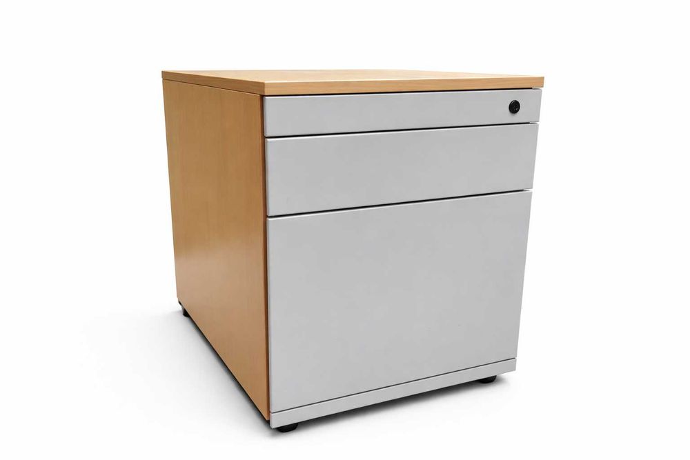 Kontener pod biurko komoda z 3 szufladami + organizer