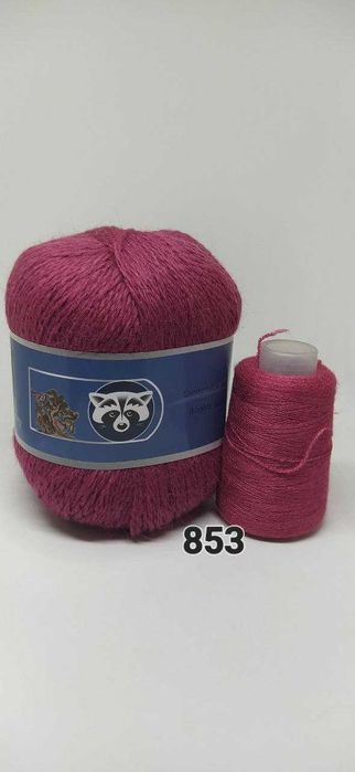 Розпродаж! "Пух норки" пряжа для в'язання в асортименті