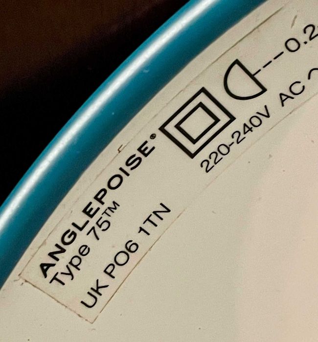 Candeeiro de mesa Anglepoise type 75