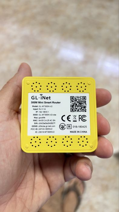 GL.iNet GL-MT300N-V2 Mango – Mini Router Wi-Fi com WireGuard VPN