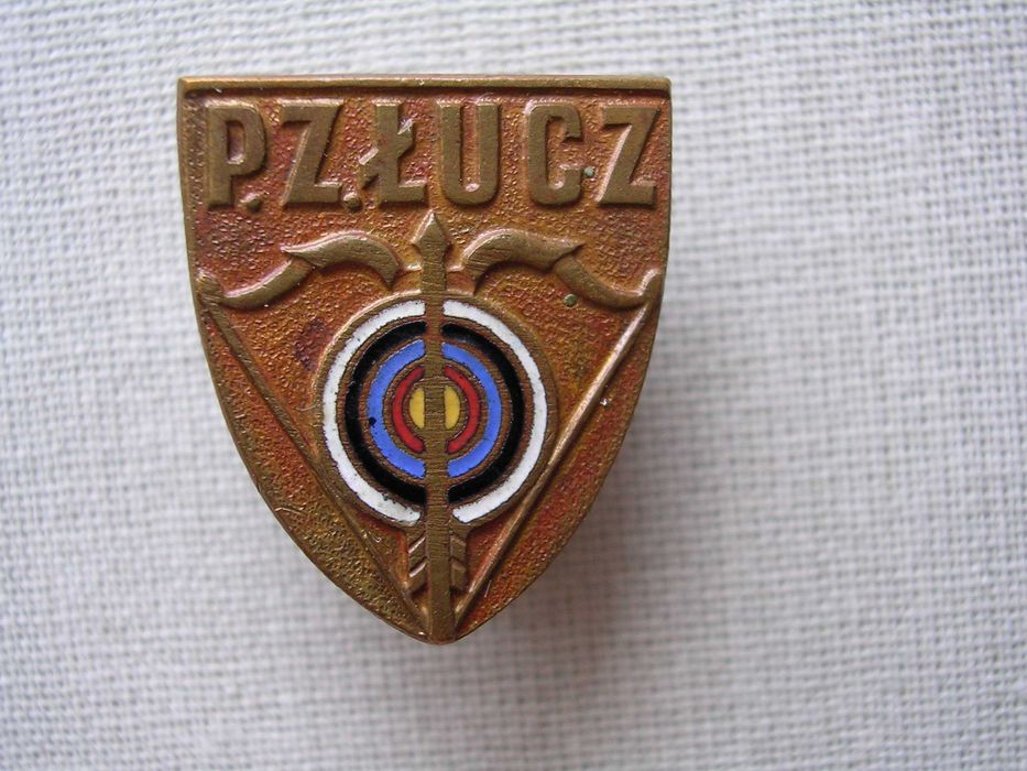 Stara odznaka Polski Związek  Łuczniczy