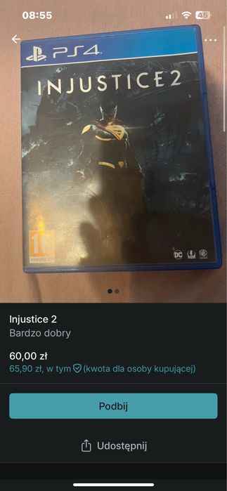 Injustice 2 gra ps4