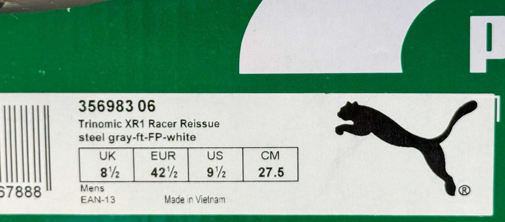 Puma Trinomic XR1 Reissue Tam 42 1/2