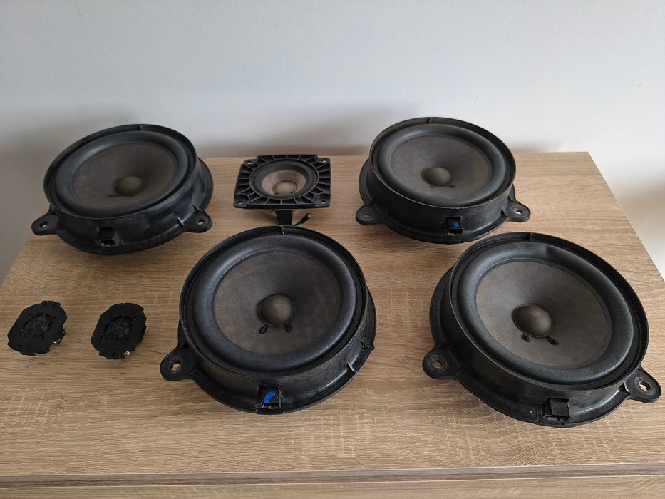 Głośniki Bose do Renault Laguna 3, 4x 160mm, 2x tweetery, 1x80mm centr