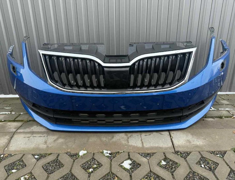 Skoda Octavia III 5E Бампер передній Рестайлінг