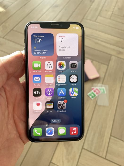 Iphone XS 256gb zestaw CZARNY +gratis