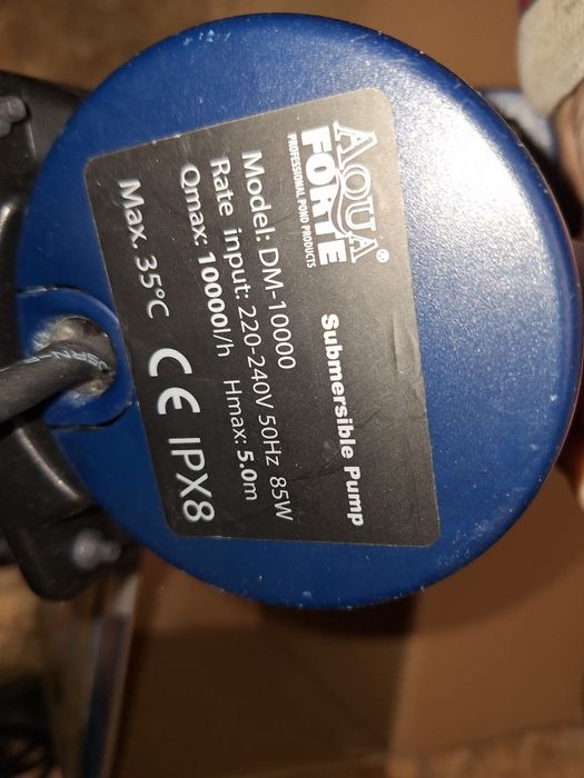 aquaforte dm 10000 pompa wody do oczka karp karaś