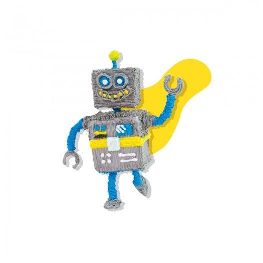 3D ручка 3Doodler Start Plus базовий набір креатив 72 стрижні 3Д ручка