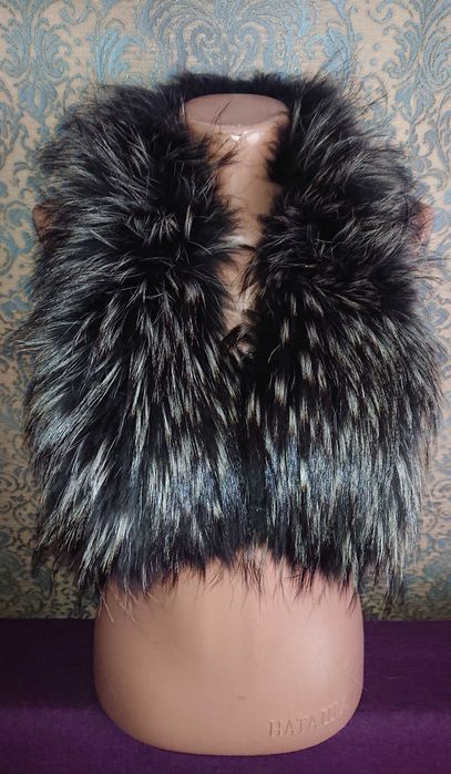 Натуральный мех воротник на капюшон рукоделие