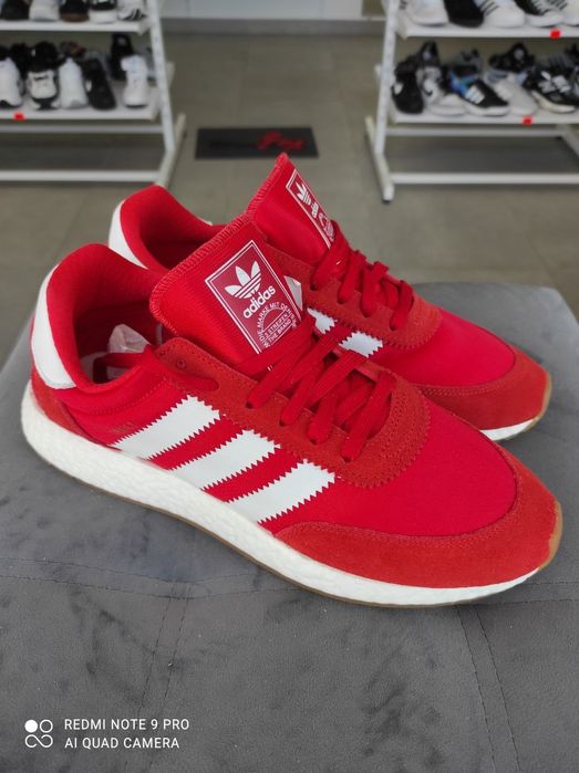 ОРИГІНАЛ 100% Кросівки Adidas Iniki Runner Red White Gum BY9728