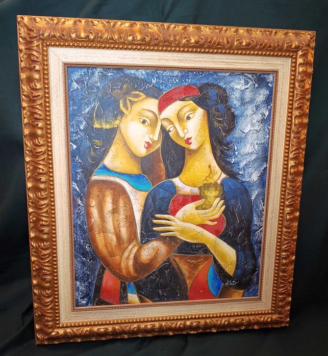 Quadro Óleo Sobre Tela H. Castor