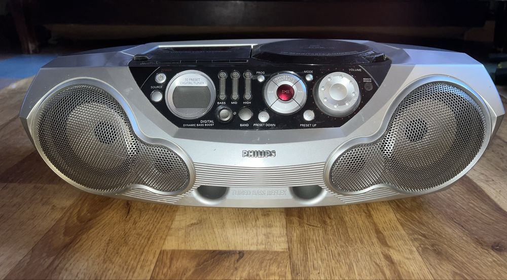 Магнітофон 3 в 1 з пультом Philips AZ2045 музичний центр CD-плейер