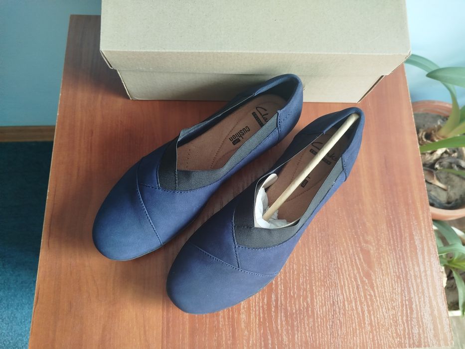 Туфлі мокастни clarks 37 розмір, оригінал
