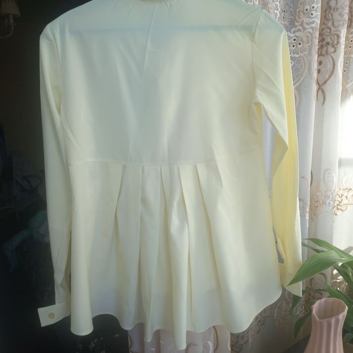 Рубашка женская желтая