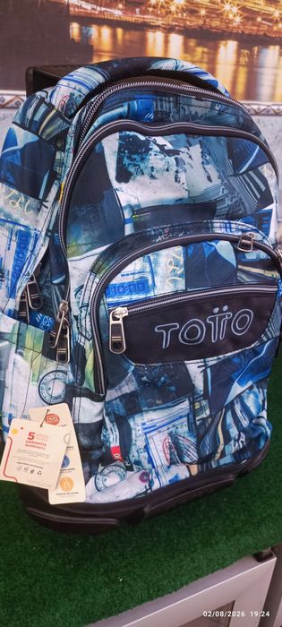 mochila escolar com rodas da Totto