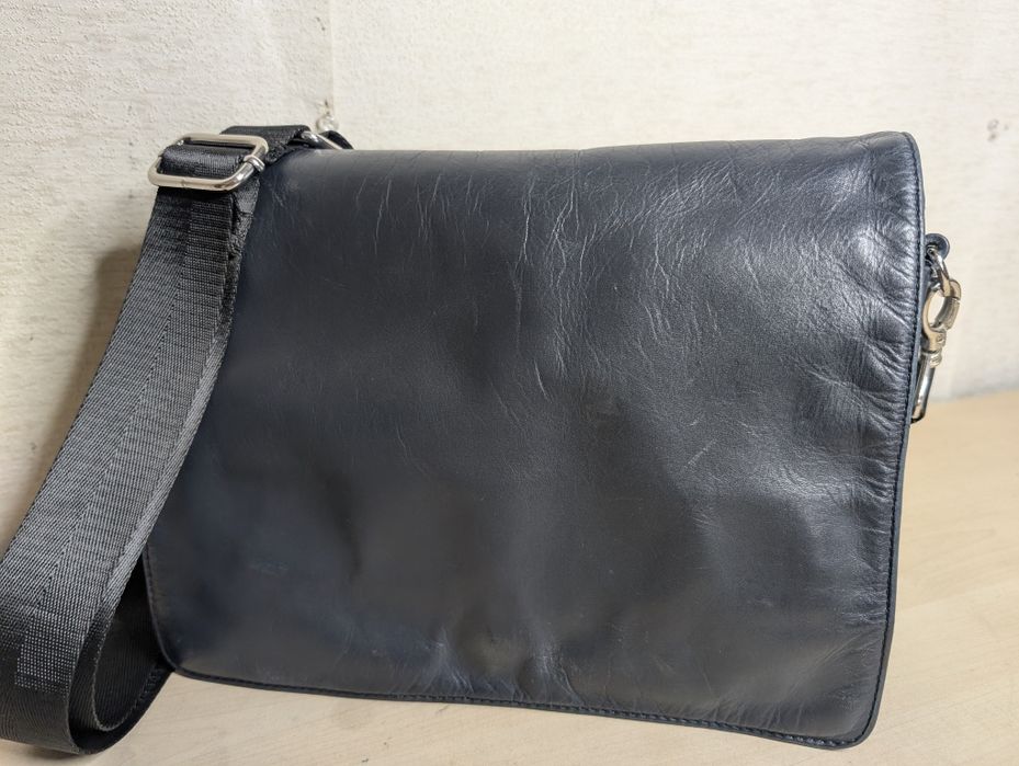 Сумка чоловіча VISCONTI, London. Натуральна шкіра