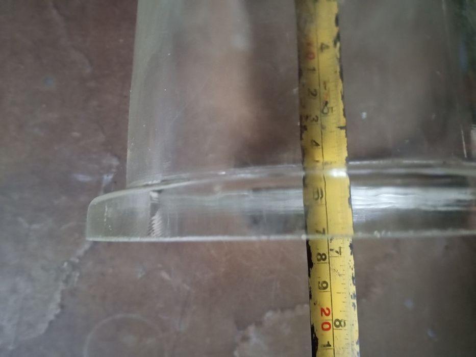 Вакуумний колпак скляний