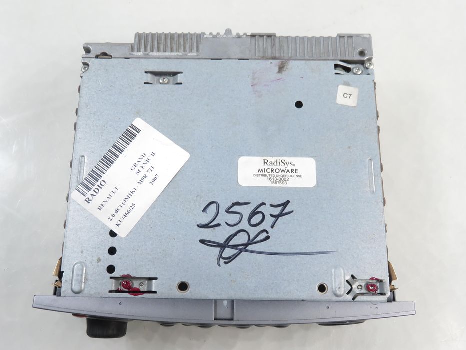 Radio Renault Grand Scenic II + Kod