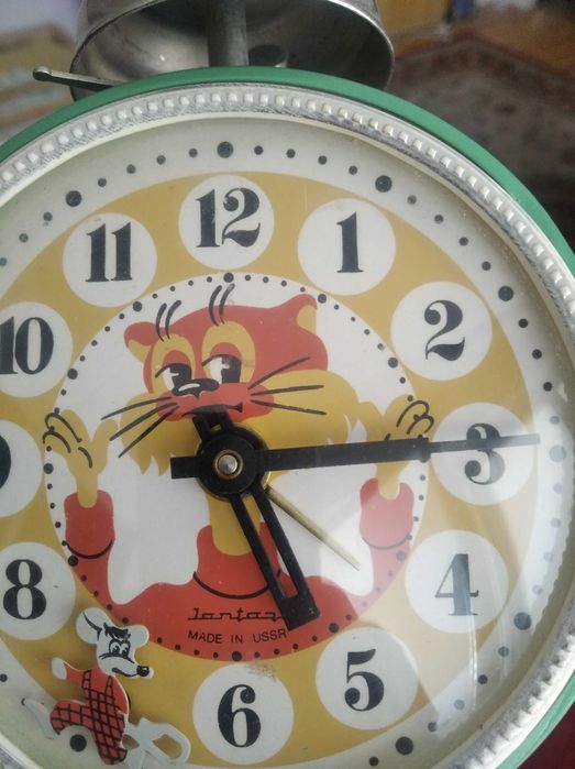 Budzik mechaniczny myszka Miki dla dziecka