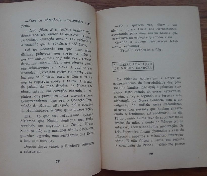 A Mensagem de Fátima - Ano de Edição 1961