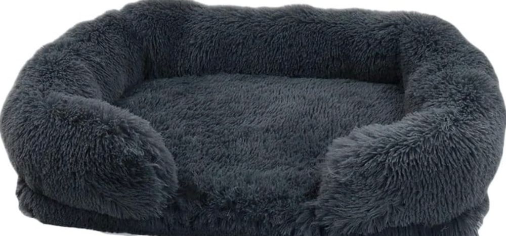 Legowisko dla psa ortopedyczne, miękkie, pluszowe r. L