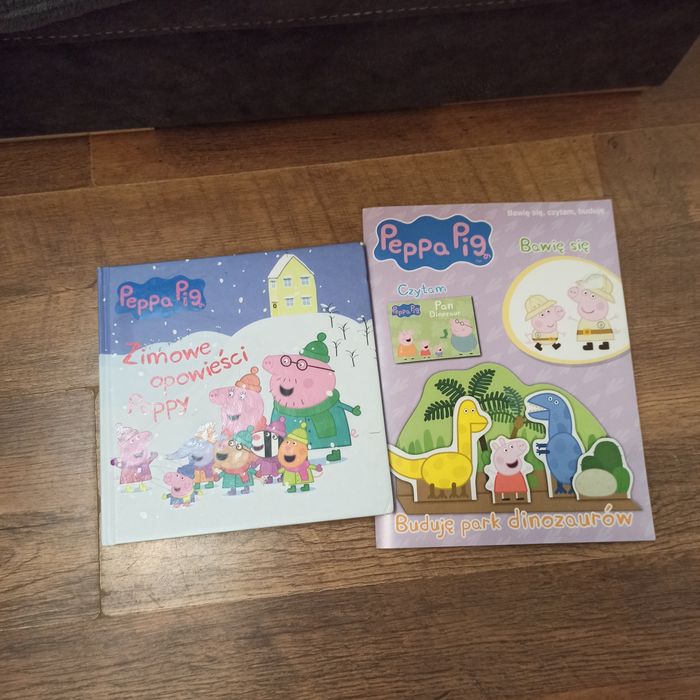 2 książeczki Peppa