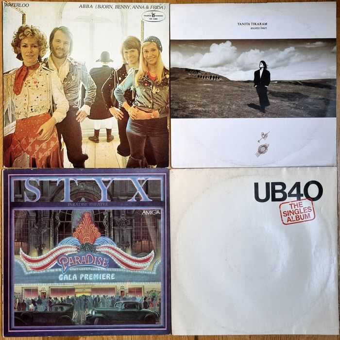 Płyty winylowe LP Abba  Madonna Rolling Stones