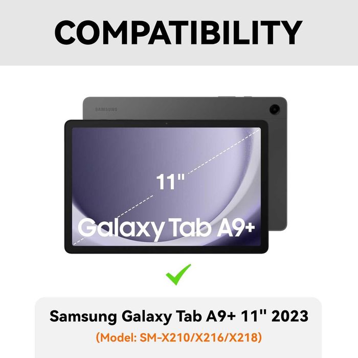 Etui CHESONA Samsung Galaxy Tab A9+ odłączana klawiatura bluetooth