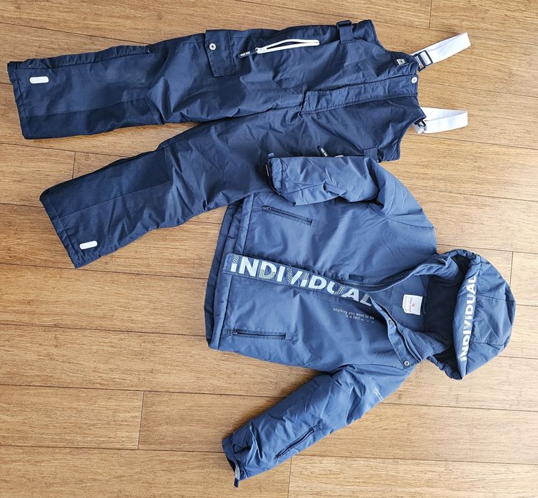 Kurtka i spodnie narciarskie 134 cm