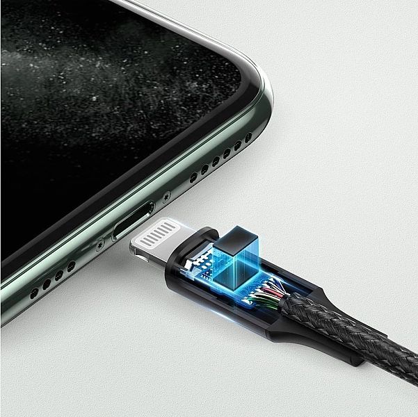 Ugreen kabel przewód audio Aux Mfi Lightning - 3,5 mm mini jack 1 m sz