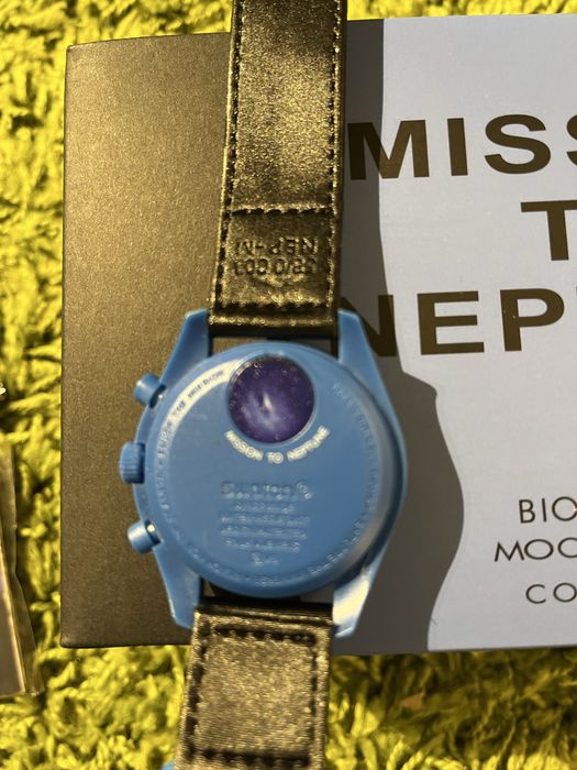 Relógio  Swatch Mission to Neptune