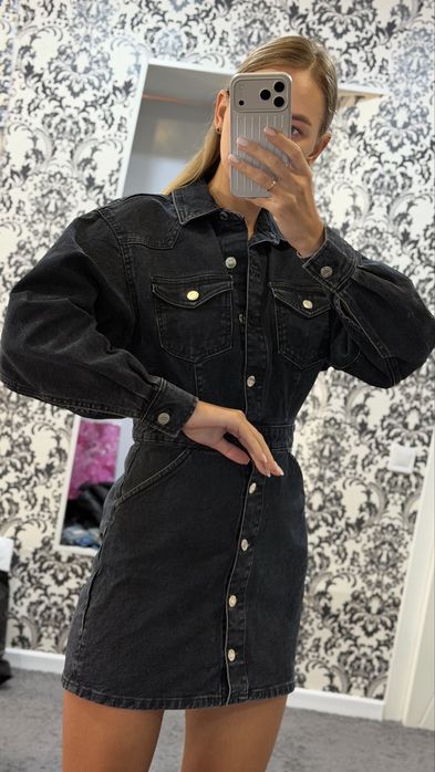 Сукня джинсова zara S