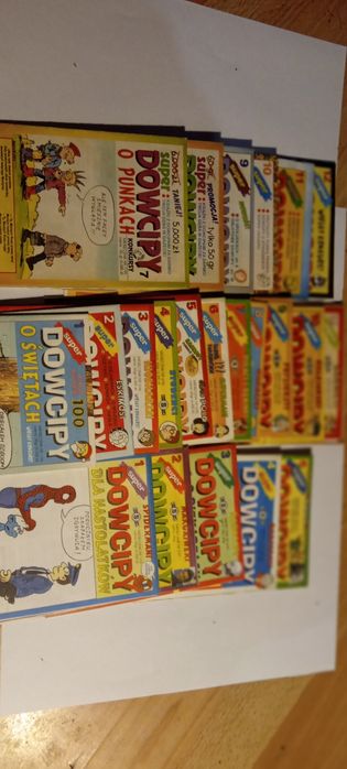 Kolekcja "Super Dowcipy " 22szt. 1995/97